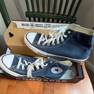 Converse Dark Blue High-Tops